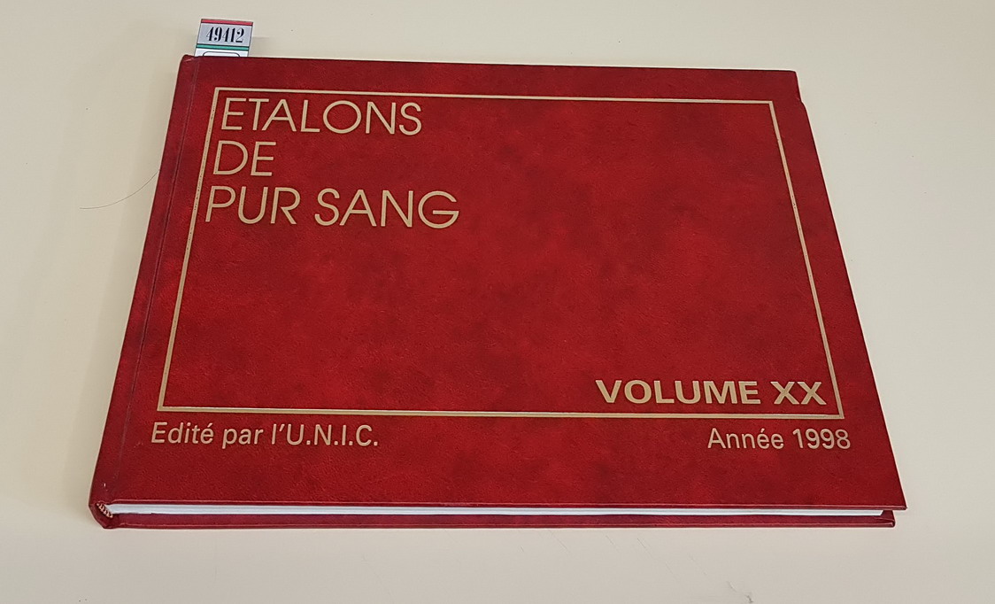 REPERTOIRE DES ETALONS DE PUR SANG (annÃ©e 1998) - Supplement …
