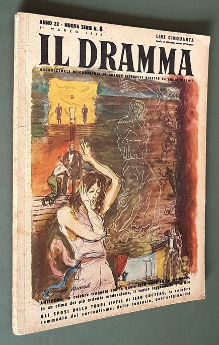 Rivista quindicinale IL DRAMMA (anno 22) - N. 8