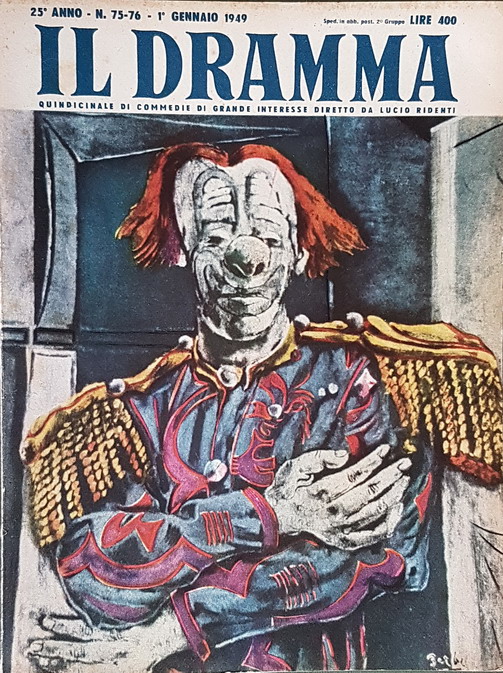 Rivista quindicinale IL DRAMMA (anno 25) - N. 75-76 (numero …