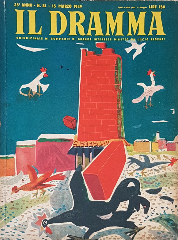 Rivista quindicinale IL DRAMMA (anno 25) - N. 81