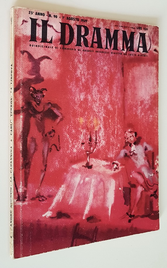 Rivista quindicinale IL DRAMMA (anno 25) - N. 90