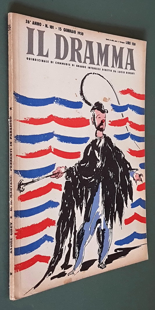 Rivista quindicinale IL DRAMMA (anno 26) - N. 101