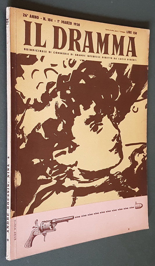 Rivista quindicinale IL DRAMMA (anno 26) - N. 104