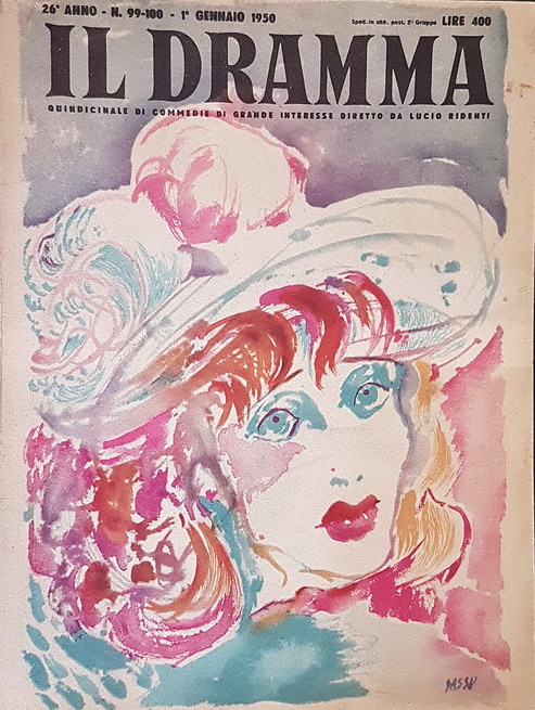 Rivista quindicinale IL DRAMMA (anno 26) - N. 99-100 (numero …