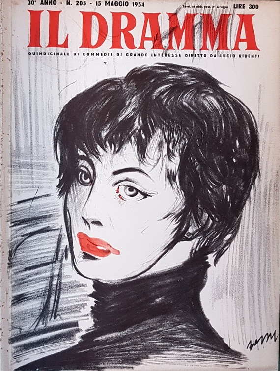 Rivista quindicinale IL DRAMMA (anno 30) - N. 205