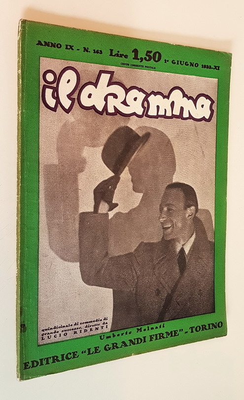 Rivista quindicinale IL DRAMMA (anno IX) - N. 163