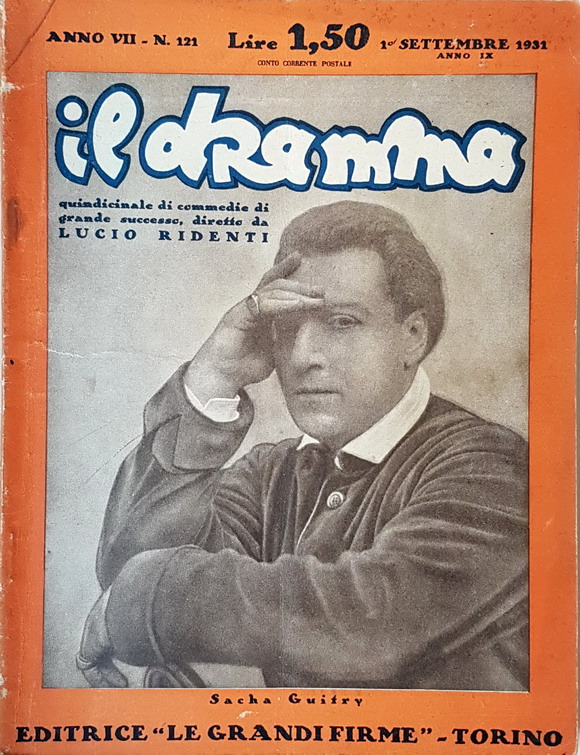 Rivista quindicinale IL DRAMMA (anno VII) - N. 121