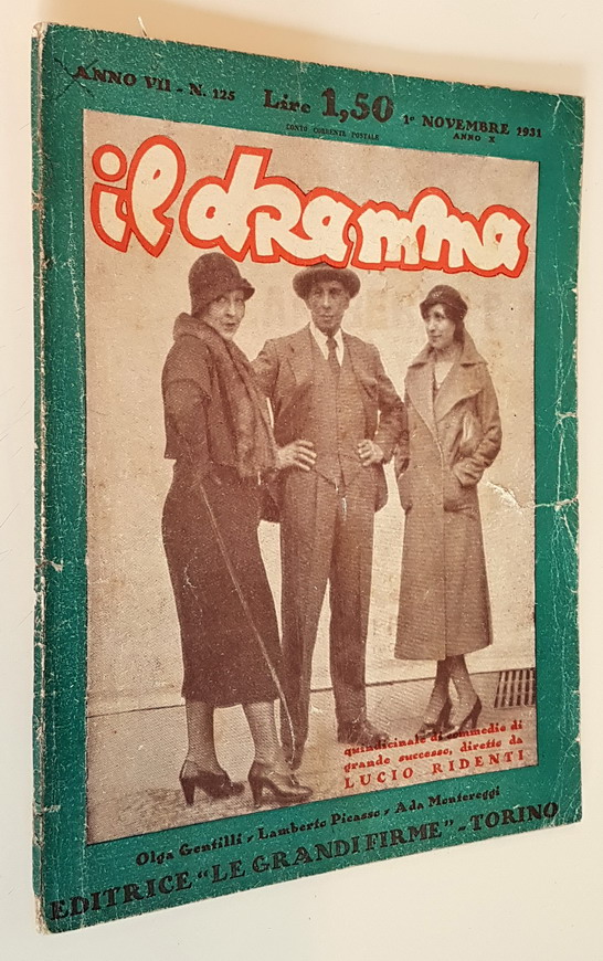 Rivista quindicinale IL DRAMMA (anno VII) - N. 125