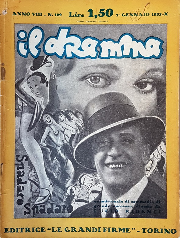 Rivista quindicinale IL DRAMMA (anno VIII) - N. 129
