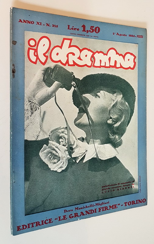 Rivista quindicinale IL DRAMMA (anno XI) - N. 215