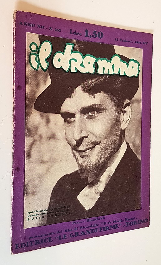 Rivista quindicinale IL DRAMMA (anno XII) - N. 252