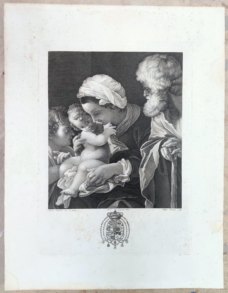 SACRA FAMIGLIA con San Giuseppe e San Giovannino