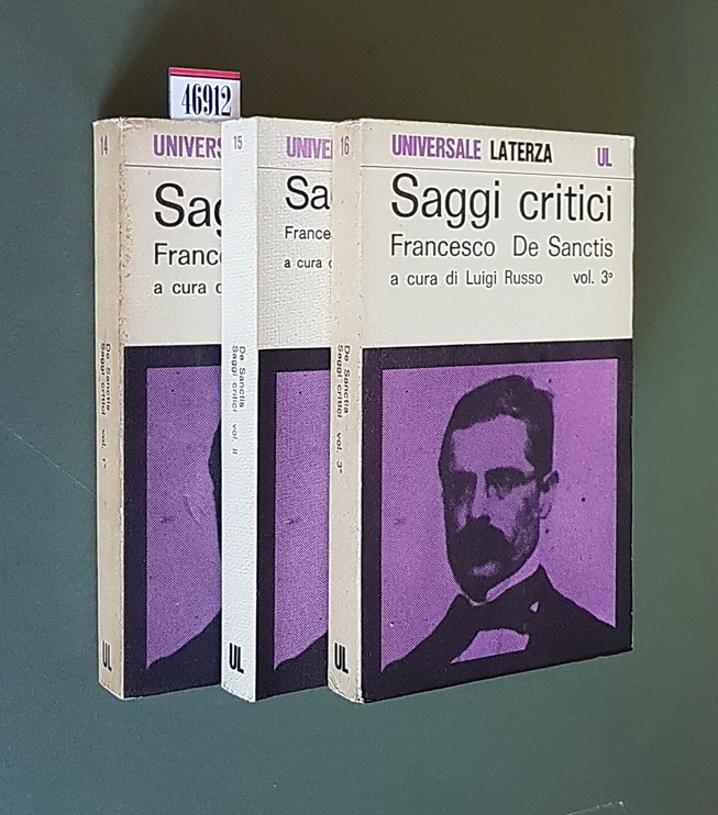 SAGGI CRITICI (volumi I, II e III)