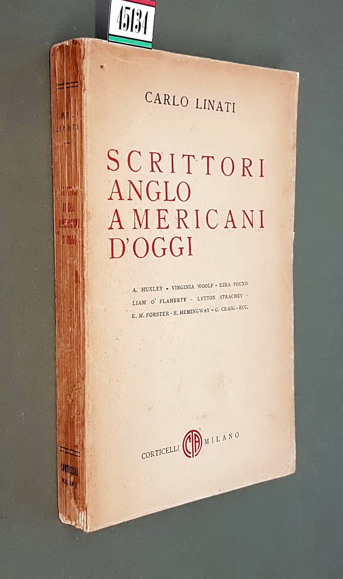 SCRITTORI ANGLO AMERICANI D'OGGI