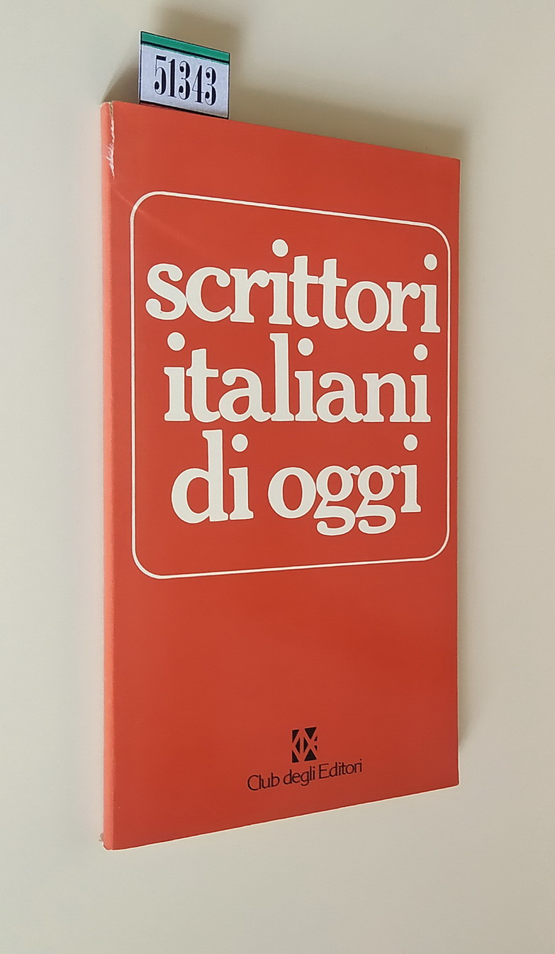 SCRITTORI ITALIANI DI OGGI