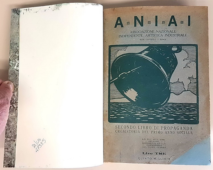 SECONDO LIBRO DI PROPAGANDA - Cronistoria del Primo Anno Sociale …