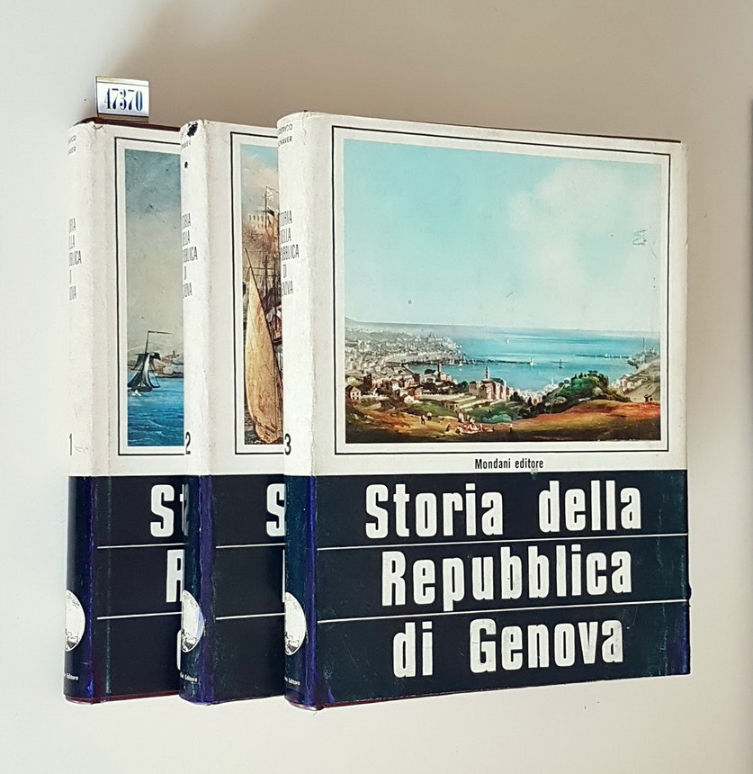 STORIA DELLA REPUBBLICA DI GENOVA (volumi I, II e III)