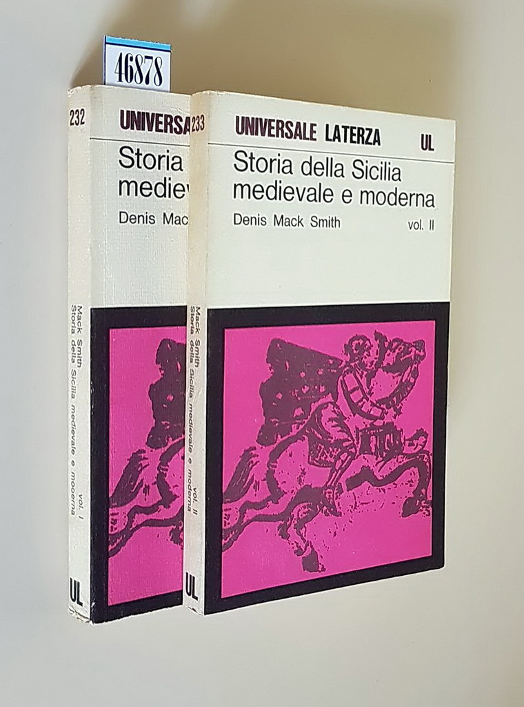 STORIA DELLA SICILIA MEDIEVALE E MODERNA (volumi I e II)
