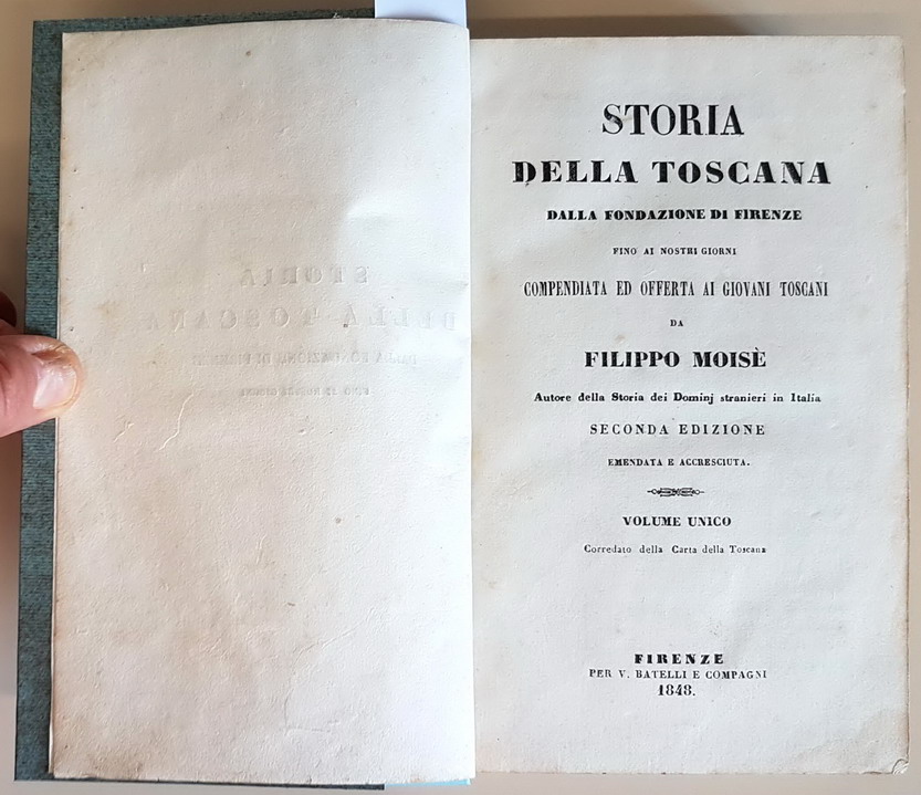 STORIA DELLA TOSCANA dalla fondazione di Firenze fino ai giorni …