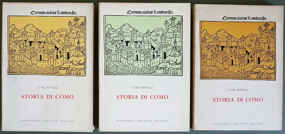 STORIA DI COMO (volumi I, II e III)