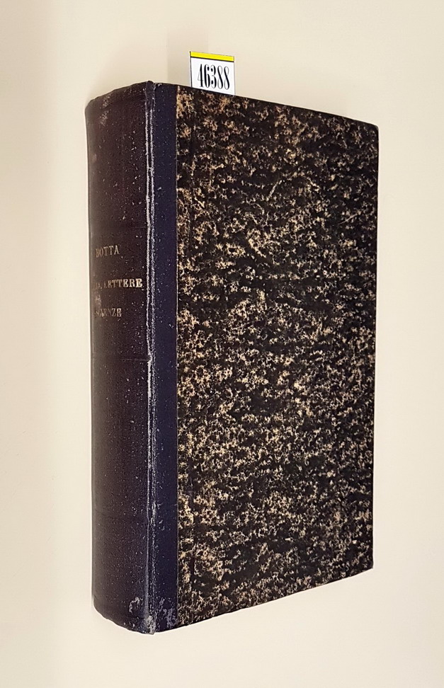 STORIA ORIGINE, PROGRESSO E VICENDE delle Lettere e delle Scienze …