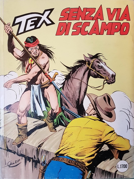 TEX - SENZA VIA DI SCAMPO (N. 340)