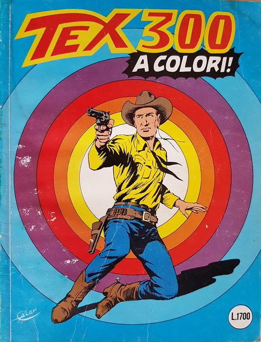 TEX 300 A COLORI (La lancia di fuoco) N. 300