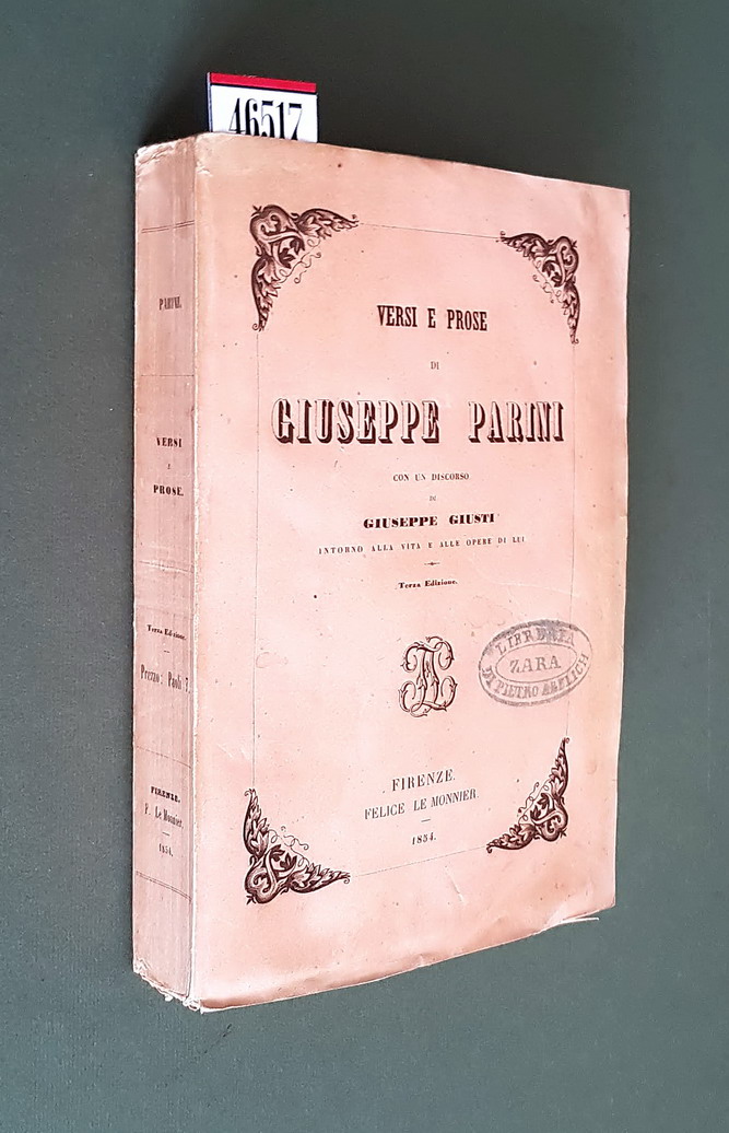VERSI E PROSE DI GIUSEPPE PARINI