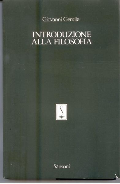 INTRODUZIONE ALLA FILOSOFIA