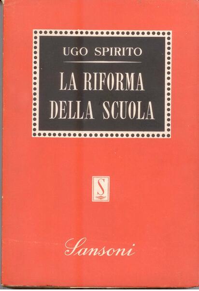 LA RIFORMA DELLA SCUOLA