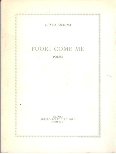 FUORI COME ME (POESIE)