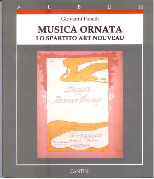 MUSICA ORNATA - LO SPARTITO ART NOUVEAU