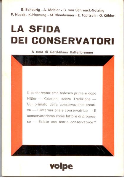 LA SFIDA DEI CONSERVATORI