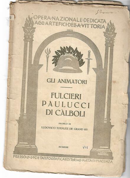 FULCIERI PAULUCCI DI CALBOLI