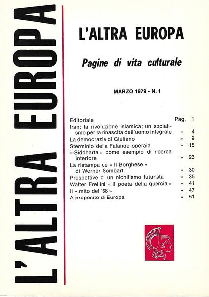 L'ALTRA EUROPA - N. 1 - MARZO 1979