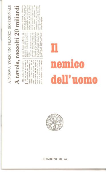 IL NEMICO DELL'UOMO