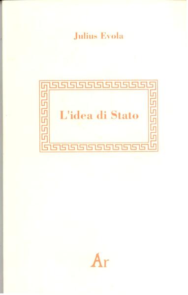 L'IDEA DI STATO