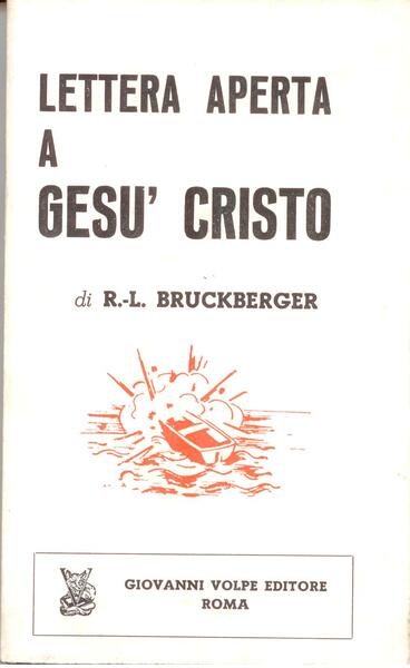 LETTERA APERTA A GESU' CRISTO