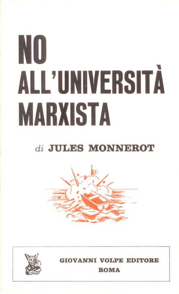 NO ALL'UNIVERSITA' MARXISTA