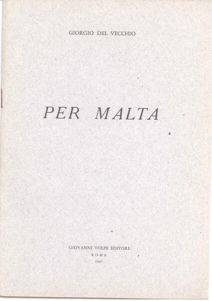 PER MALTA