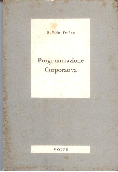 PROGRAMMAZIONE CORPORATIVA