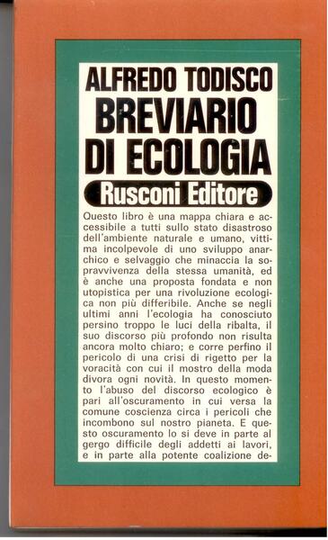 BREVIARIO DI ECOLOGIA