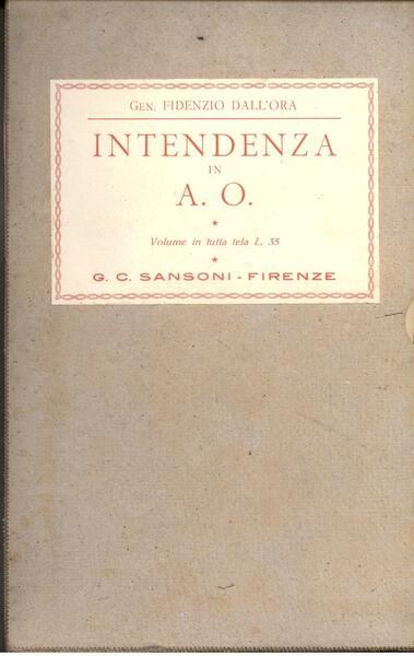 INTENDENZA IN A.O.