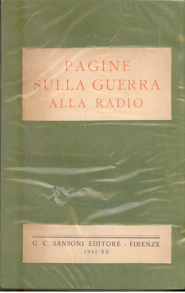 PAGINE SULLA GUERRA ALLA RADIO