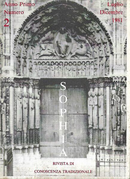 SOPHIA -RIVISTA N. 1-2-3