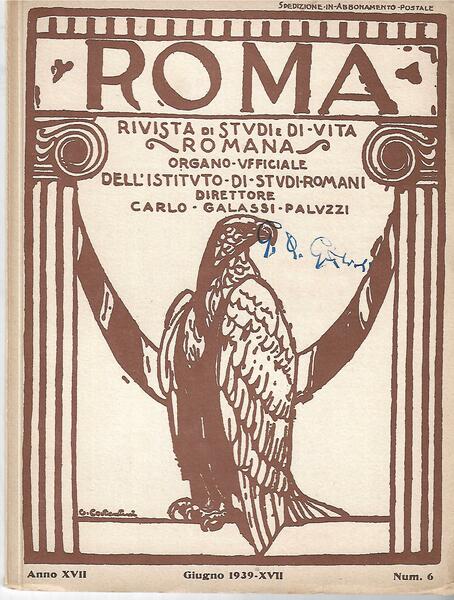 ROMA - ANNO XVII-N.6 - GIUGNO 1939