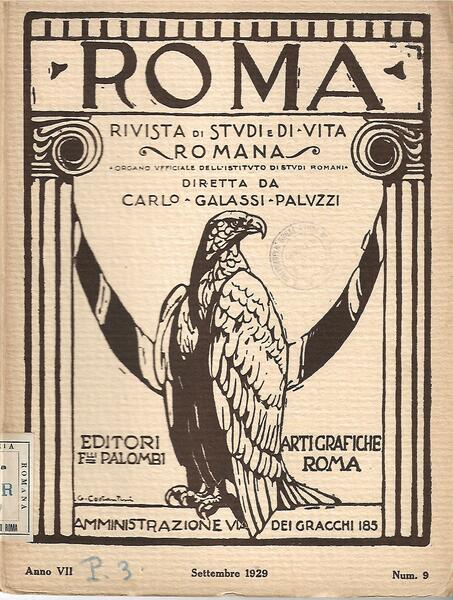 ROMA - ANNO VII-N.9 - SETTEMBRE 1929