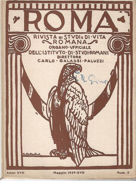 ROMA - ANNO XVII-N.5 - MAGGIO 1939