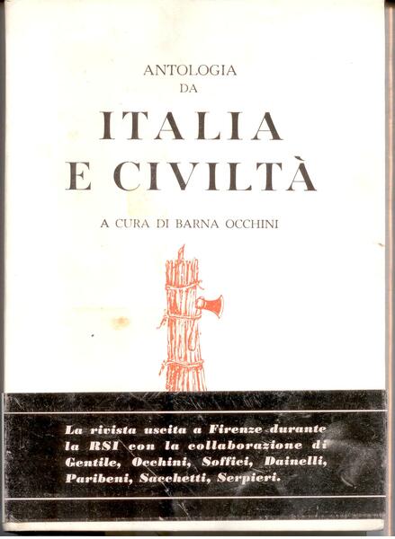 ANTOLOGIA DA ITALIA E CIVILTA'