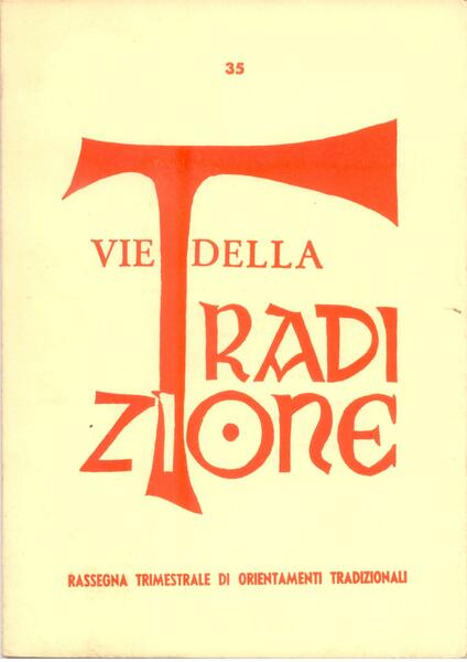 VIE DELLA TRADIZIONE N. 35